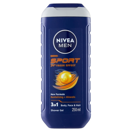 Nivea Men Sport 24H Fresh Effect Shower Gel 250 ml